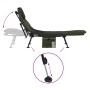 Tumbona de pesca con patas para barro ajustable plegable verde de vidaXL, Camas para exteriores - Ref: Foro24-4006422, Precio...