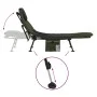 Tumbona de pesca con patas para barro ajustable plegable verde by vidaXL, Outdoor beds - Ref: Foro24-4006422, Price: 170,84 €...
