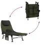 Tumbona de pesca con patas para barro ajustable plegable verde by vidaXL, Outdoor beds - Ref: Foro24-4006422, Price: 170,84 €...