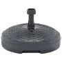 Mit Sand/Wasser befüllbarer Sonnenschirmständer aus Kunststoff-Rattan 20 L von vidaXL, Schirmständer - Ref: Foro24-48771, Pre...