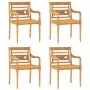 5-teiliges Garten-Essset aus massivem Teakholz von vidaXL, Gartensets - Ref: Foro24-3155977, Preis: 608,45 €, Rabatt: %