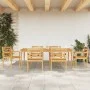 Garden dining set 7 pieces solid teak wood by vidaXL, Garden sets - Ref: Foro24-3155982, Price: 1,00 €, Discount: %