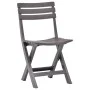 Klappbare Gartenstühle 2 Einheiten Kunststoff mokka Farbe von vidaXL, Gartenstühle - Ref: Foro24-48788, Preis: 68,35 €, Rabat...