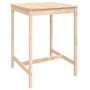 Garden table and high stools 5 pieces solid pine wood by vidaXL, Garden sets - Ref: Foro24-3154730, Price: 281,34 €, Discount: %