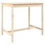 Garden table and high stools set 5 pieces solid pine wood by vidaXL, Garden sets - Ref: Foro24-3154745, Price: 294,61 €, Disc...