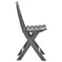 Klappbare Gartenstühle 2 Einheiten Kunststoff mokka Farbe von vidaXL, Gartenstühle - Ref: Foro24-48788, Preis: 68,35 €, Rabat...