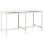 Garden table and high stools 9 pieces solid white pine wood by vidaXL, Garden sets - Ref: Foro24-3154766, Price: 654,22 €, Di...