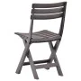 Klappbare Gartenstühle 2 Einheiten Kunststoff mokka Farbe von vidaXL, Gartenstühle - Ref: Foro24-48788, Preis: 68,35 €, Rabat...