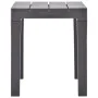 Gartenbänke 2 Einheiten aus mokkafarbenem Kunststoff von vidaXL, Gartenbänke - Ref: Foro24-48782, Preis: 61,82 €, Rabatt: %
