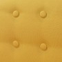 Sillón de tela amarillo de vidaXL, Sillones - Ref: Foro24-244069, Precio: 205,55 €