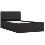 Hydraulic canape bed storage dark gray fabric 100x200 cm by vidaXL, Beds and slatted bases - Ref: Foro24-285571, Price: 337,4...