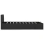 Hydraulic canape bed storage dark gray fabric 100x200 cm by vidaXL, Beds and slatted bases - Ref: Foro24-285571, Price: 337,4...
