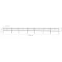 Gartenzaun mit Speerspitzen aus schwarzem Stahl, 11,9 x 0,8 m von vidaXL, Zaunpaneele - Ref: Foro24-277608, Preis: 352,21 €, ...