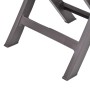 Folding garden chairs, 2 units, plastic, mocha color. by vidaXL, Garden chairs - Ref: Foro24-48788, Price: 59,07 €, Discount: %