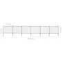 Garden fence with black steel spearheads 10.2x1.5 m by vidaXL, fence panels - Ref: Foro24-277634, Price: 416,81 €, Discount: %