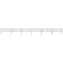 Gartenzaun mit schwarzen Stahlringspitzen 10,2 x 0,6 m von vidaXL, Zaunpaneele - Ref: Foro24-277643, Preis: 268,41 €, Rabatt: %