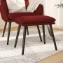 Red fabric footstool 45x29.5x35 cm by vidaXL, Ottomans - Ref: Foro24-341501, Price: 33,63 €, Discount: %