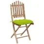 5-piece folding garden dining set with bamboo cushions by vidaXL, Garden sets - Ref: Foro24-3063986, Price: 268,66 €, Discoun...