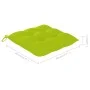 Set de comedor de jardín plegable 5 piezas con cojines bambú de vidaXL, Conjuntos de jardín - Ref: Foro24-3063986, Precio: 26...