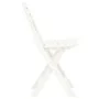 Klappbare Gartenstühle 2 Einheiten aus weißem Kunststoff von vidaXL, Gartenstühle - Ref: Foro24-48786, Preis: 60,46 €, Rabatt: %