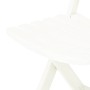 Klappbare Gartenstühle 2 Einheiten aus weißem Kunststoff von vidaXL, Gartenstühle - Ref: Foro24-48786, Preis: 57,22 €, Rabatt: %