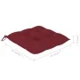 Set de comedor de jardín plegable 5 piezas con cojines bambú de vidaXL, Conjuntos de jardín - Ref: Foro24-3063984, Precio: 26...