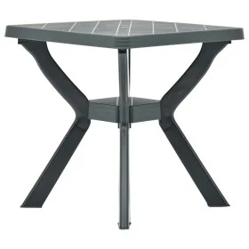 Grüner Bistrotisch aus Kunststoff 70x70x72 cm von vidaXL, Gartentische - Ref: Foro24-48800, Preis: 79,03 €, Rabatt: %