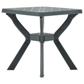 Green plastic bistro table 70x70x72 cm by vidaXL, Garden tables - Ref: Foro24-48800, Price: 66,43 €, Discount: %