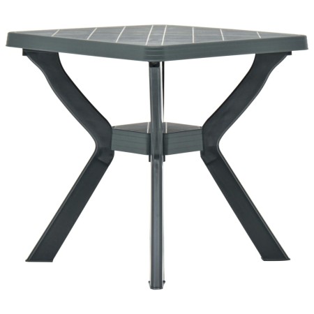 Grüner Bistrotisch aus Kunststoff 70x70x72 cm von vidaXL, Gartentische - Ref: Foro24-48800, Preis: 66,43 €, Rabatt: %