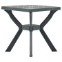 Green plastic bistro table 70x70x72 cm by vidaXL, Garden tables - Ref: Foro24-48800, Price: 66,43 €, Discount: %