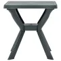 Mesa bistro de plástico verde 70x70x72 cm de vidaXL, Mesas de jardín - Ref: Foro24-48800, Precio: 79,00 €, Descuento: %