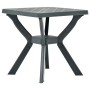 Grüner Bistrotisch aus Kunststoff 70x70x72 cm von vidaXL, Gartentische - Ref: Foro24-48800, Preis: 66,43 €, Rabatt: %