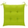 Klappbare Gartenstühle, 4 Stück, Kissen aus massivem Akazienholz von vidaXL, Gartenstühle - Ref: Foro24-3064535, Preis: 185,9...