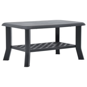 Anthracite grey plastic coffee table 90x60x46 cm by vidaXL, Coffee table - Ref: Foro24-48795, Price: 75,12 €, Discount: %