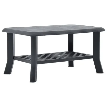 Anthrazitgrauer Couchtisch aus Kunststoff 90x60x46 cm von vidaXL, Couchtisch - Ref: Foro24-48795, Preis: 81,31 €, Rabatt: %
