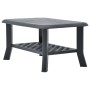 Anthrazitgrauer Couchtisch aus Kunststoff 90x60x46 cm von vidaXL, Couchtisch - Ref: Foro24-48795, Preis: 75,12 €, Rabatt: %