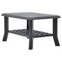 Anthrazitgrauer Couchtisch aus Kunststoff 90x60x46 cm von vidaXL, Couchtisch - Ref: Foro24-48795, Preis: 81,31 €, Rabatt: %