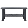 Anthrazitgrauer Couchtisch aus Kunststoff 90x60x46 cm von vidaXL, Couchtisch - Ref: Foro24-48795, Preis: 75,12 €, Rabatt: %