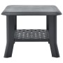Anthrazitgrauer Couchtisch aus Kunststoff 90x60x46 cm von vidaXL, Couchtisch - Ref: Foro24-48795, Preis: 75,12 €, Rabatt: %