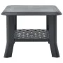 Anthrazitgrauer Couchtisch aus Kunststoff 90x60x46 cm von vidaXL, Couchtisch - Ref: Foro24-48795, Preis: 81,31 €, Rabatt: %
