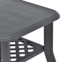 Anthrazitgrauer Couchtisch aus Kunststoff 90x60x46 cm von vidaXL, Couchtisch - Ref: Foro24-48795, Preis: 75,12 €, Rabatt: %