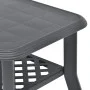 Anthrazitgrauer Couchtisch aus Kunststoff 90x60x46 cm von vidaXL, Couchtisch - Ref: Foro24-48795, Preis: 81,31 €, Rabatt: %