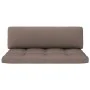 Grau imprägnierter Paletten-Gartenhocker aus Kiefernholz von vidaXL, Modulare Sofas für den Außenbereich - Ref: Foro24-306648...