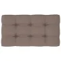 Grau imprägnierter Paletten-Gartenhocker aus Kiefernholz von vidaXL, Modulare Sofas für den Außenbereich - Ref: Foro24-306648...