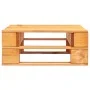 Garden ottoman made of honey brown impregnated pine wood pallets by vidaXL, Modular outdoor sofas - Ref: Foro24-3066456, Pric...
