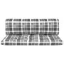 Zentrales Sofa für den Garten, Paletten aus imprägniertem Kiefernholz, honigbraun von vidaXL, Modulare Sofas für den Außenber...