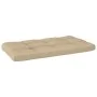 Zentrales Sofa aus weiß imprägnierten Gartenpaletten aus Kiefernholz von vidaXL, Modulare Sofas für den Außenbereich - Ref: F...