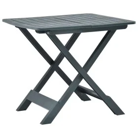 Mesa de jardín plegable de plástico verde 79x72x70 cm de vidaXL, Mesas de jardín - Ref: Foro24-48791, Precio: 73,12 €, Descue...