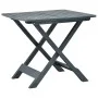 Green plastic folding garden table 79x72x70 cm by vidaXL, Garden tables - Ref: Foro24-48791, Price: 69,83 €, Discount: %