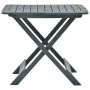 Klappbarer Gartentisch aus grünem Kunststoff, 79 x 72 x 70 cm von vidaXL, Gartentische - Ref: Foro24-48791, Preis: 68,37 €, R...